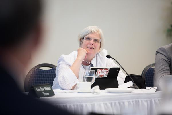 Mary Kramer, who will serve as the new vice chair of the board.