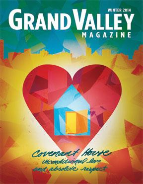 The winter issue of Grand Valley Magazine will be delivered soon.