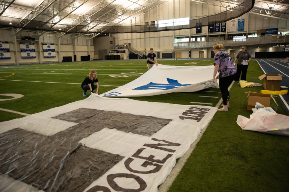 Organizers held a trial run of the attempt earlier this year.