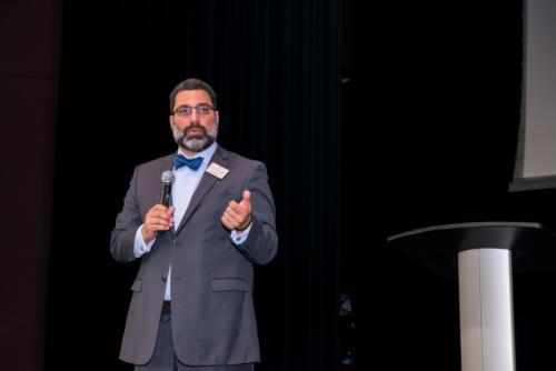 Johnson Center Executive Director Kyle Caldwell