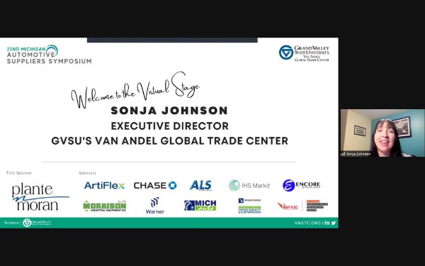 Sonja Johnson, executive director of the Van Andel Global Trade Center.