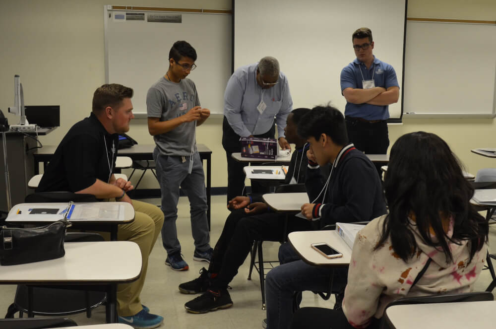 About 15 area high school students are learning what it's like to be a certified public accountant, a tax accountant or an internal auditor. 