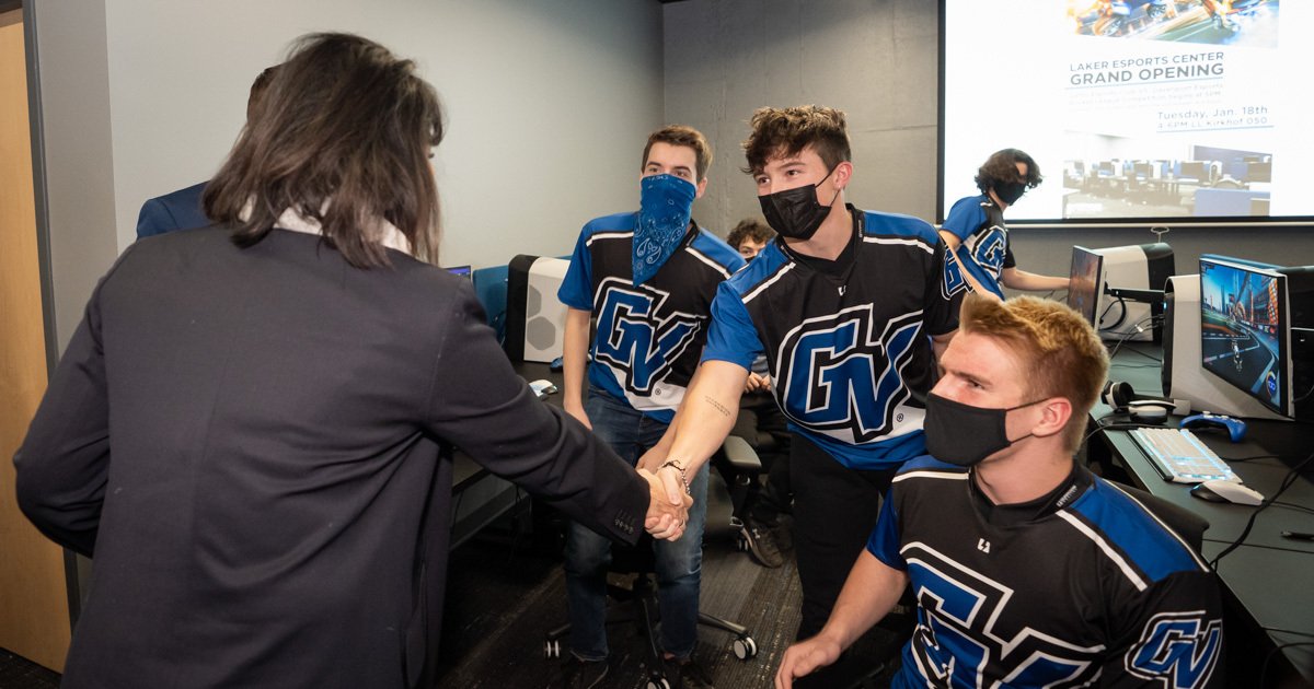 Laker Esports Center opens, team competes against Davenport - GVNext