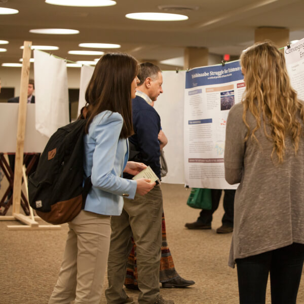 The Environmental and Sustainability Studies Student Showcase of presentations and posters will take place in conjunction with the awards luncheon. 