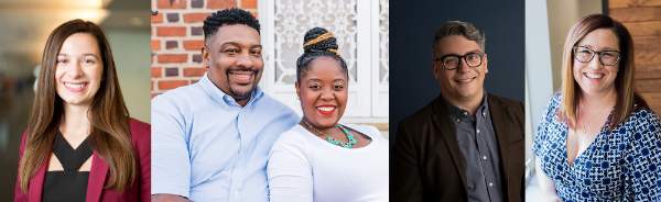 From left are Marisa Kwiatkowski, Michael and Janean Couch, Ricardo Benavidez and Adrienne Wallace. 