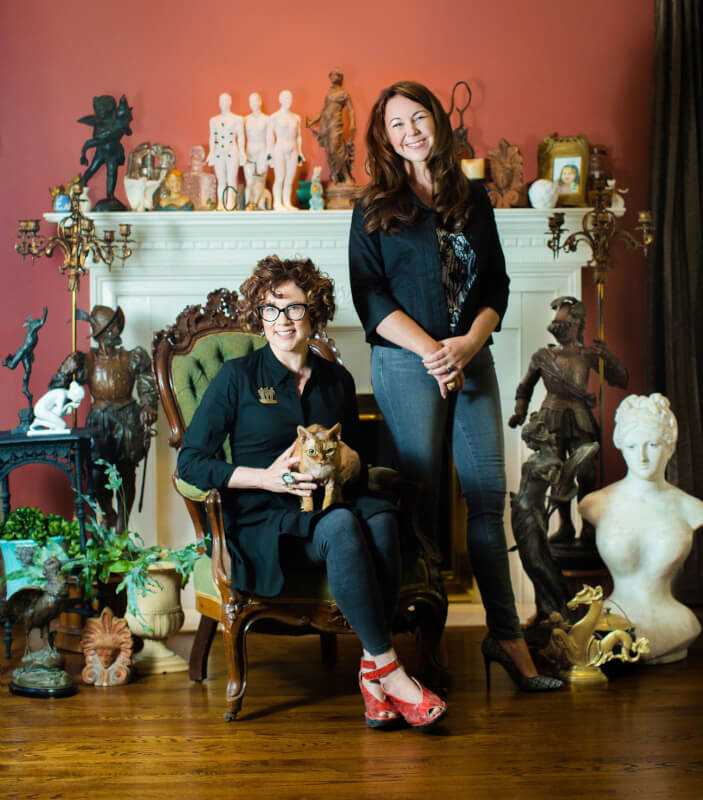 Photo of Renee Zettle-Sterling and Jen Townsend