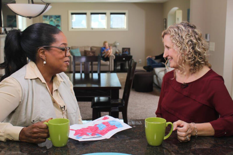 two women in kitchen