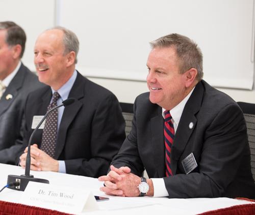 Matt McLogan and Tim Wood, left to right