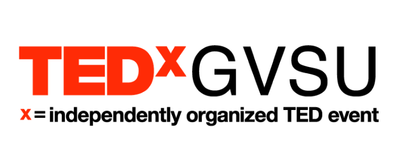The TEDxGVSU logo. 