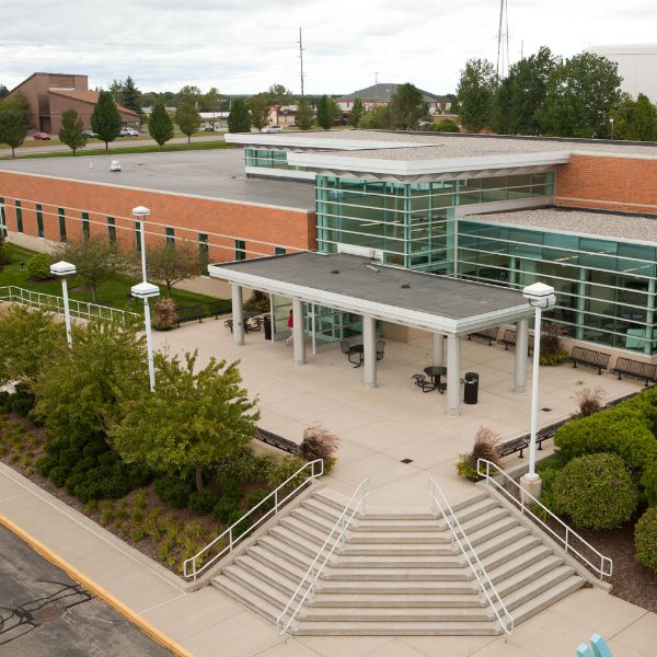 exterior of Holland Campus