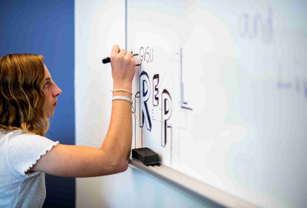 Hailey Bos from Reeths-Puffer High School in Muskegon County was a presenter at the REP4 National Convening.