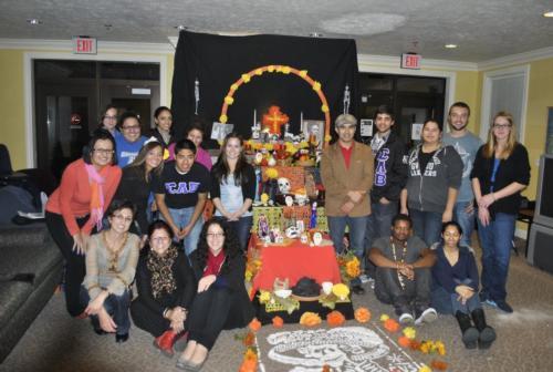 Pictured are participants at last year's Day of the Dead event.