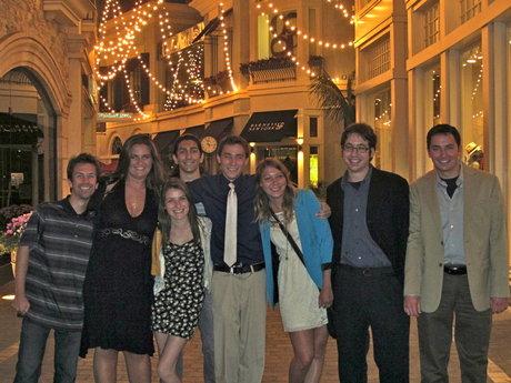 Hollywood interns pictured from left: Gustavo Rosa, Kate Richards, Alicia Kitson, Michael Zervos, Jordon Peasley, Josie Suhs, Russ Kaminski and Michael Johnson. Not pictured interns are Charlie Pryor and Josh Forslin.