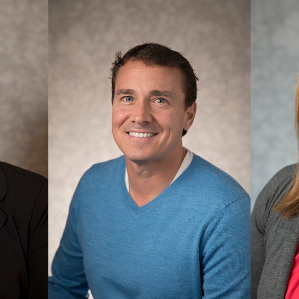 headshots of Patti Eisen, Daniel Giedeman and Kelly Machnik