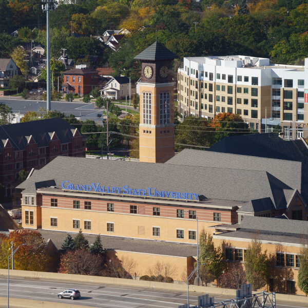 ariel view of DeVos Center