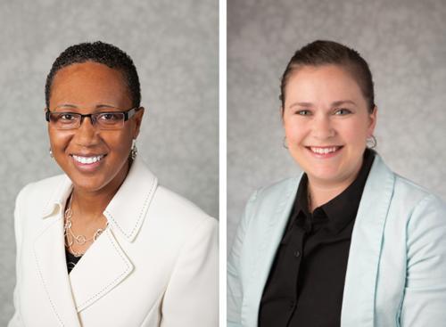 Beverly Grant (left) and Jodi Petersen (right)