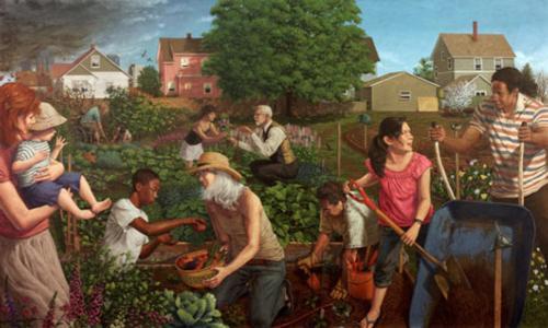 "Community Garden" by Ed Wong-Ligda