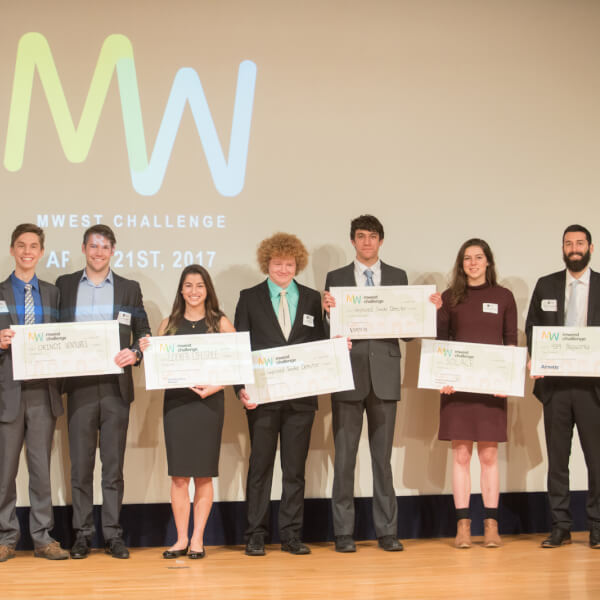 Entrepreneurial students from Grand Valley won nearly every top category at the 2017 MWest Challenge