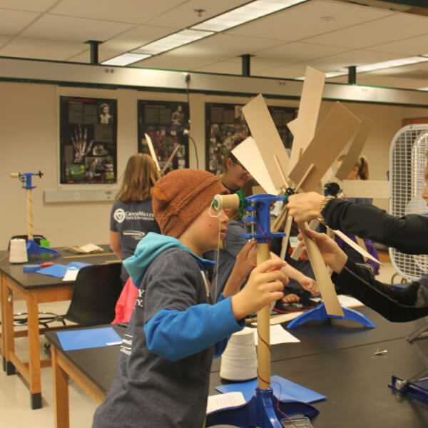 Students at Energizing Our World Saturday