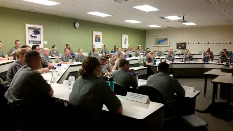 2017 GVSU Police Academy recruits