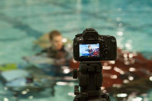 Read about what life is like in the pool in the next issue of Grand Valley Magazine.