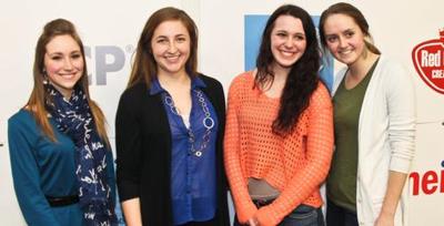 Award winners include Jerika Gomez, Audra Hartges, Natalie Topalian, and Rachel Hurst. 