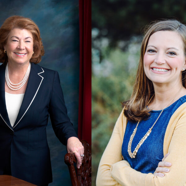 Sue Jandernoa, left, and Elizabeth (Beth) Emmitt