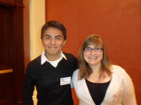 Mario Amaya Velazquez and Angela Tramontelli won Sister City scholarships