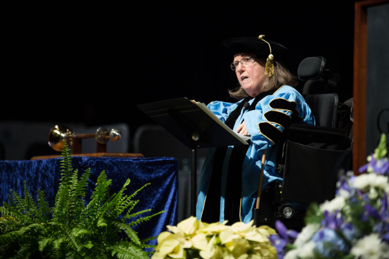 Commencement speaker Kate Pew Wolters