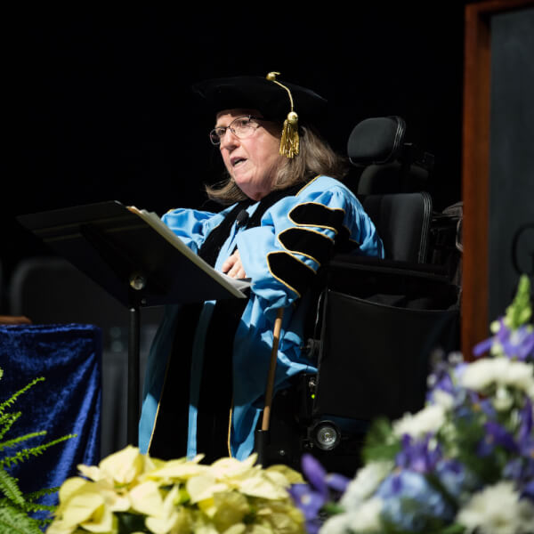 Commencement speaker Kate Pew Wolters