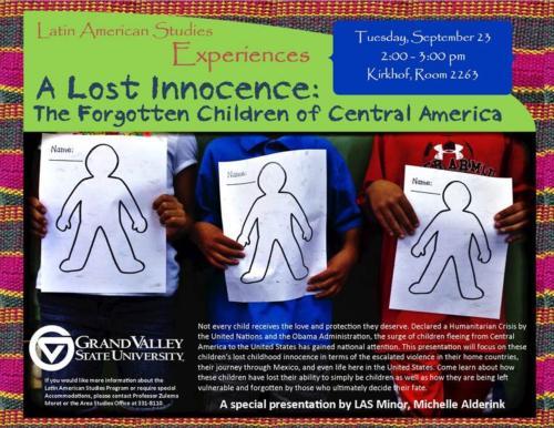 Latin American Studies will host two events in September that focus on undocumented children.