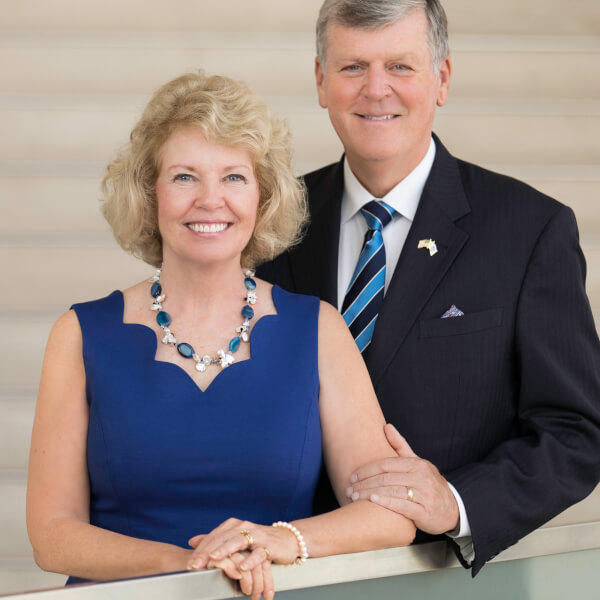 President Thomas J. Haas and Marcia Haas