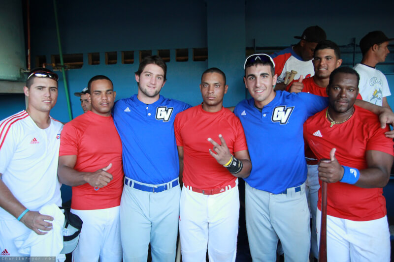 In 2012, the GVSU baseball team traveled to Havana to play Cuban all-stars.
