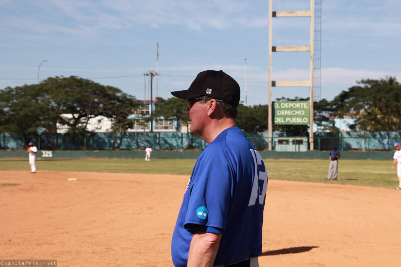 President Thomas J. Haas played first base.