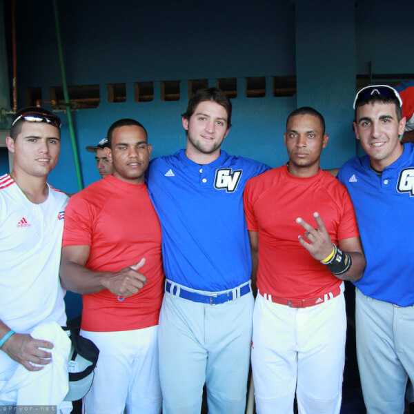In 2012, the GVSU baseball team traveled to Havana to play Cuban all-stars.