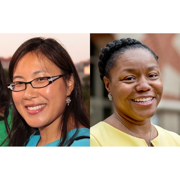 Mei Mah, left, and Chasity Bailey-Fakhoury on the right.