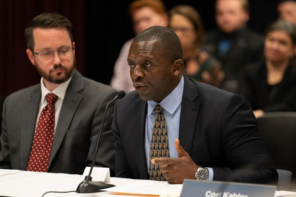 Photo of Felix Ngassa, professor of chemistry and chair of the University Academic Senate.