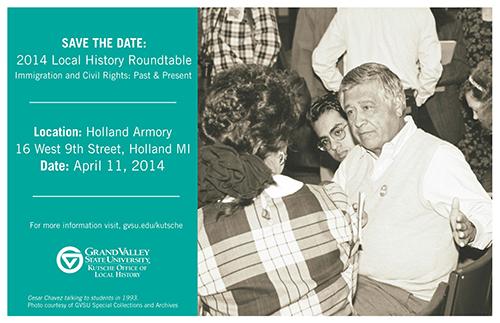 The fifth annual Local History Roundtable will be held April 10 in Holland.