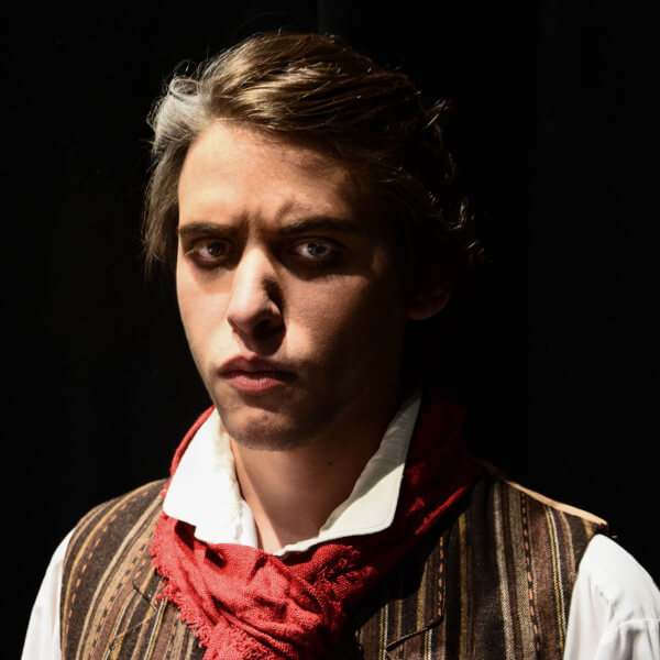 Photo of Max Elkiss as Sweeney Todd