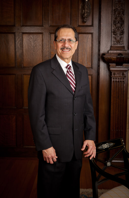 A portrait of Juan Olivarez.