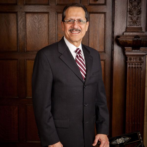 A portrait of Juan Olivarez.