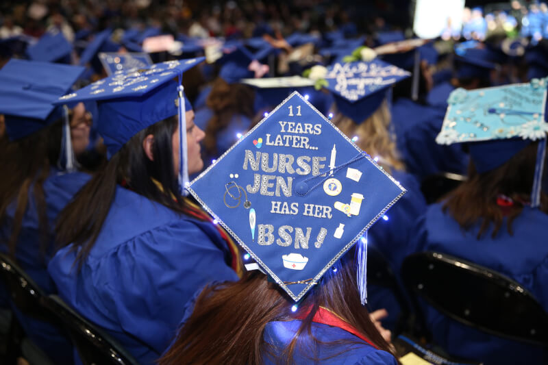 decorative motar board