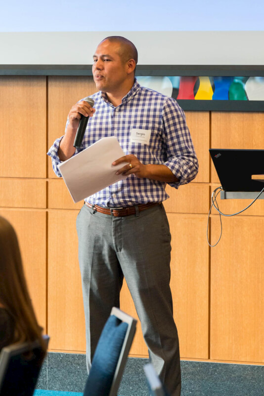  Sergio Cira-Reyes, project director at Westown Collaborative