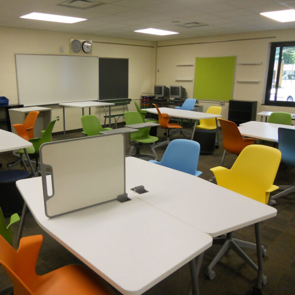 Photo of activity-permissible classroom