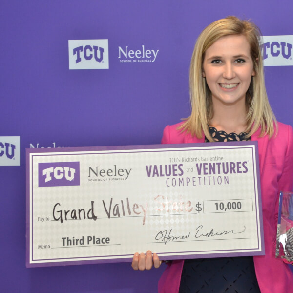 Zoe Bruyn won third place at a national business competition for her idea for a bakery that employs individuals with special needs.