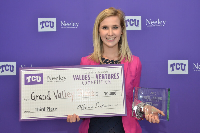 Zoe Bruyn won third place at a national business competition for her idea for a bakery that employs individuals with special needs.