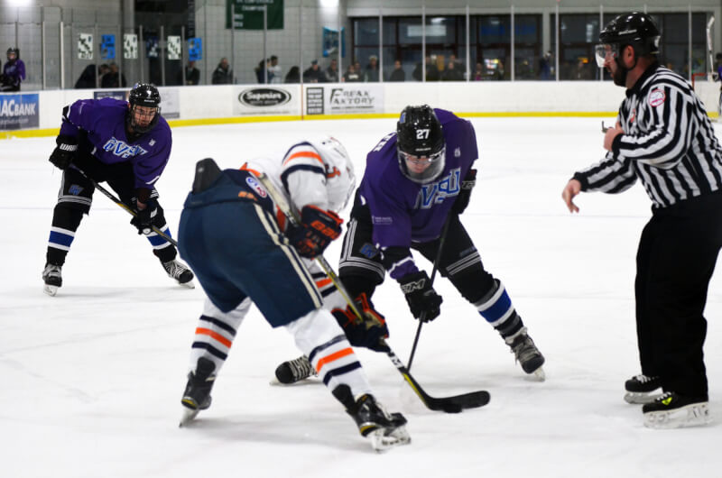 GVSU hockey took on Hope College January 27 at Georgetown Ice Center.