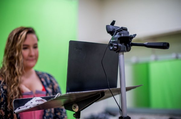 The technology setup for actors