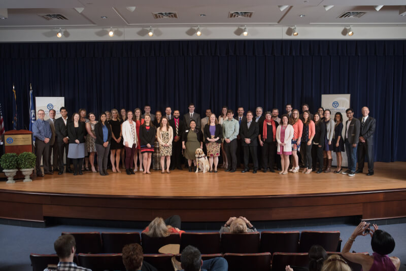 The Graduate School recognized more than 50 graduate students with Dean's Citation Awards during a celebration April 14. 