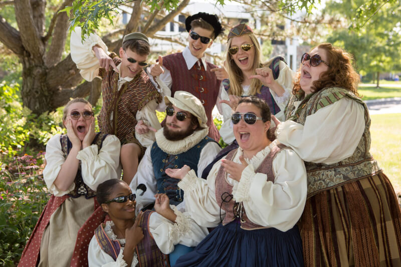 Photo of the Bard to Go cast